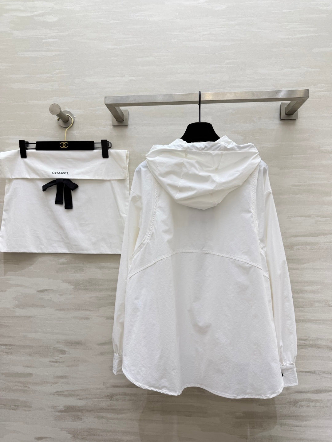 CHANEL 26S HOODED SHIRT STYLE 1023