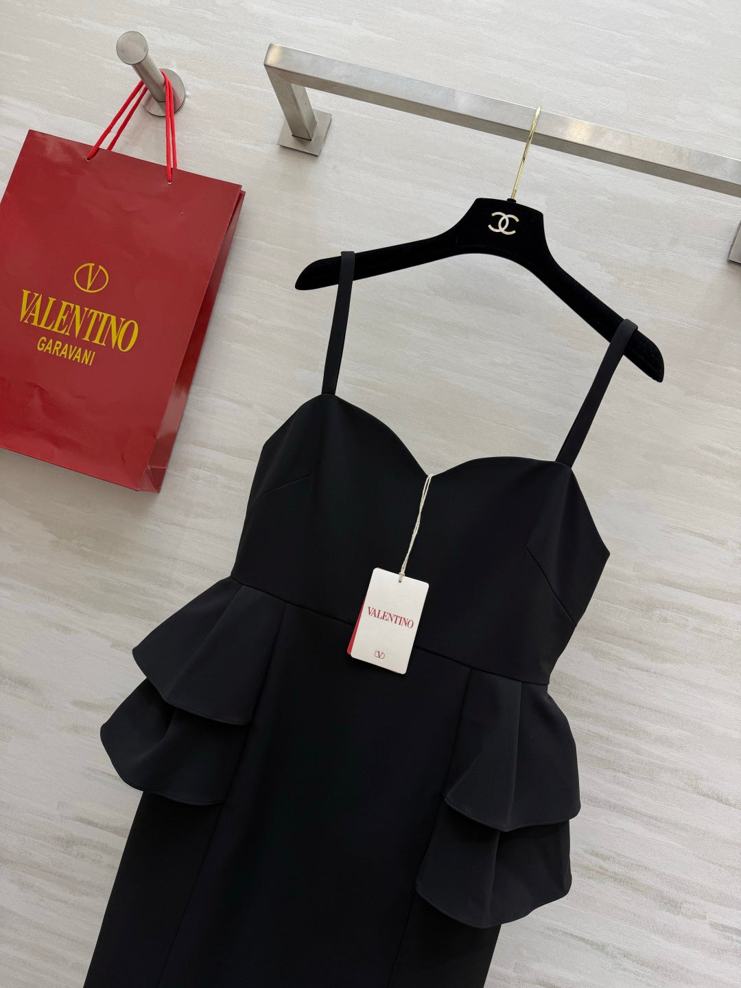 VALENTINO 26S PEPLUM DRESS 141