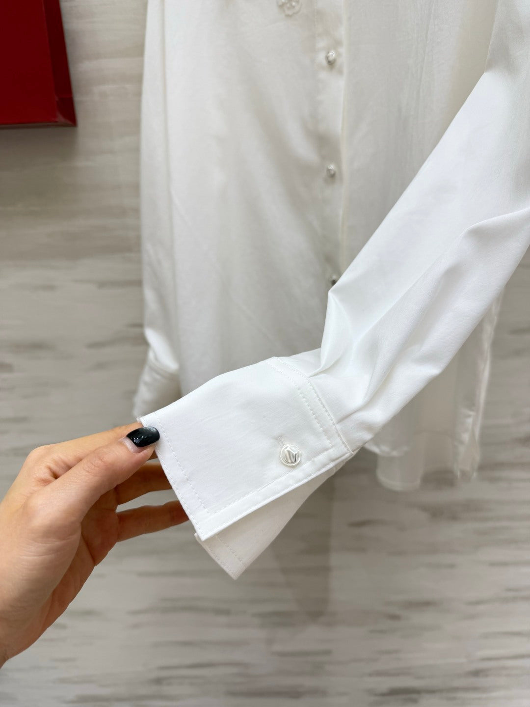 VALENTINO 26S RUFFLED COLLAR SHIRT 139