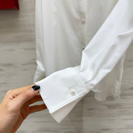 VALENTINO 26S RUFFLED COLLAR SHIRT 139