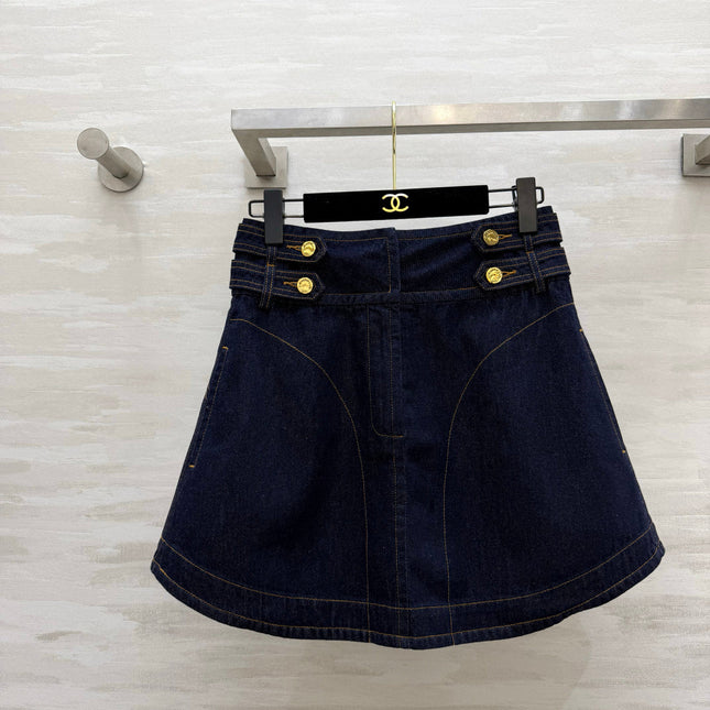 ZIMMERMANN 26S DENIM SKIRT STYLE 40