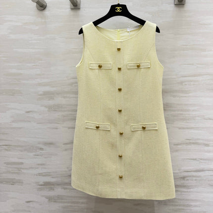 CHLOE 26S SLEEVELESS SHIFT DRESS STYLE 56