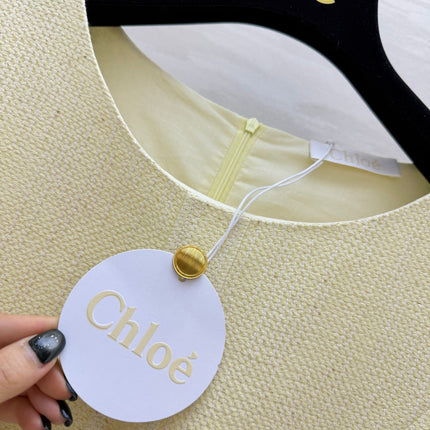 CHLOE 26S SLEEVELESS SHIFT DRESS STYLE 56