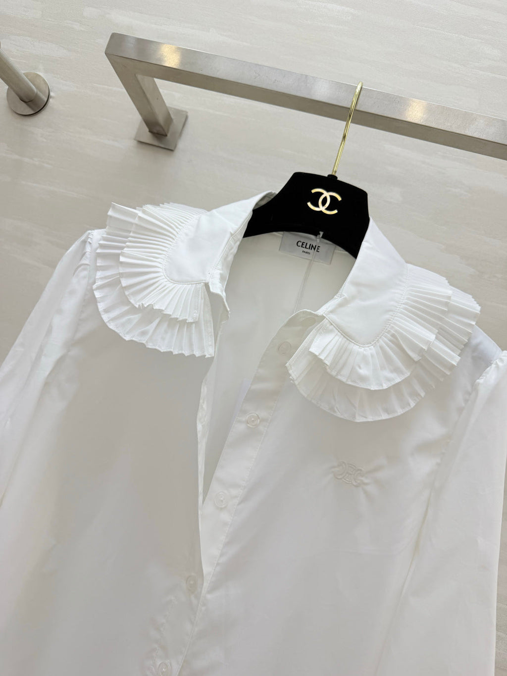 CELINE 26S WHITE SHIRT 456