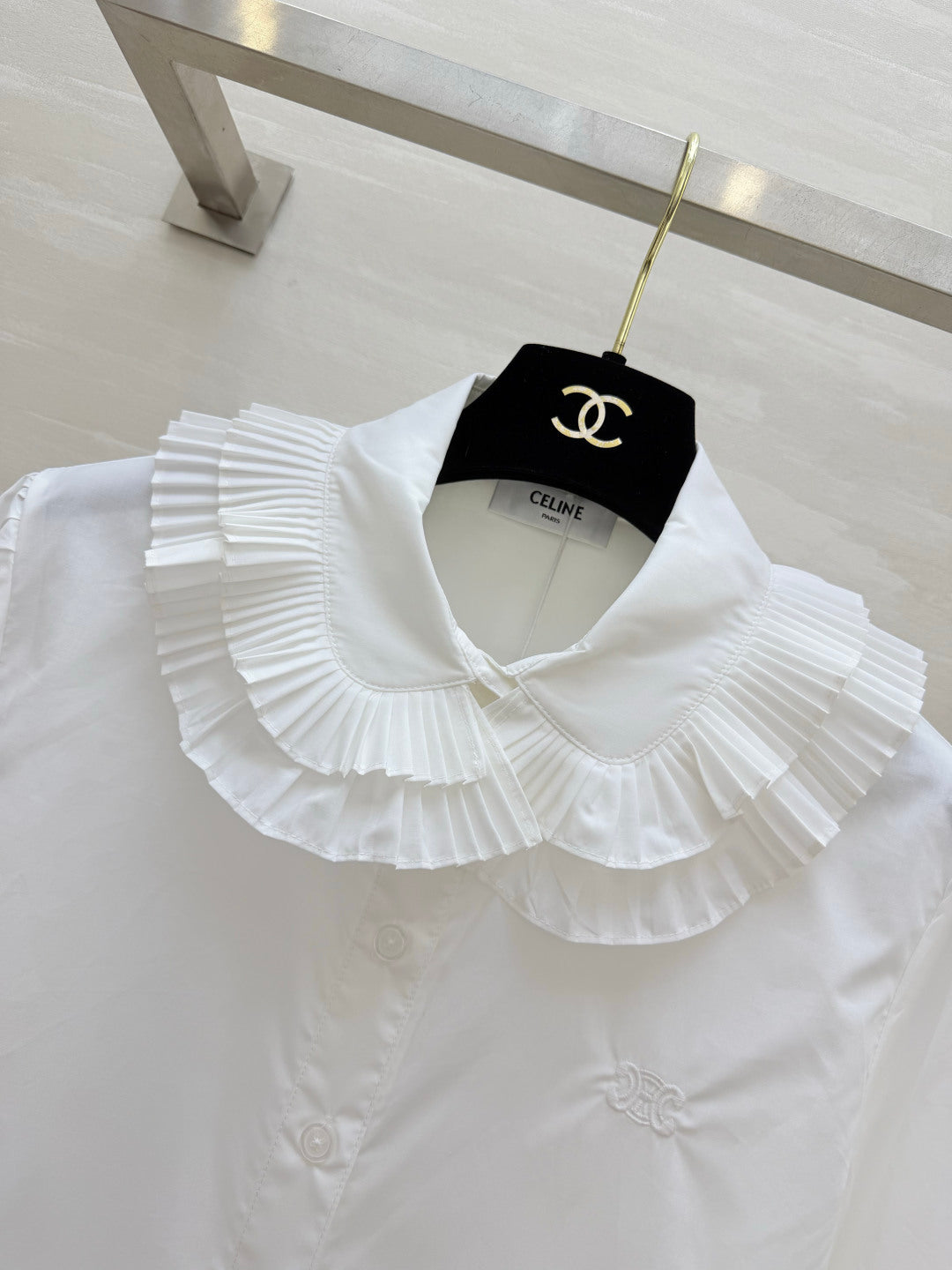 CELINE 26S WHITE SHIRT 456