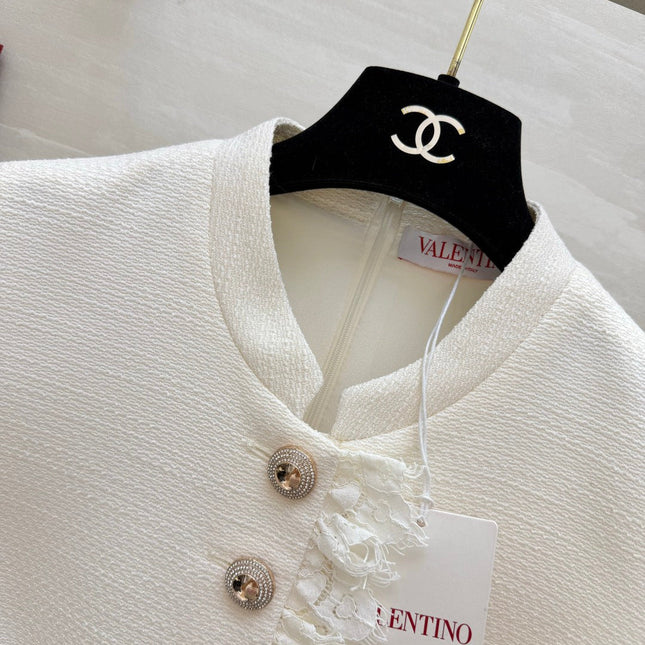 VALENTINO 26S SLEEVELESS MINI DRESS 451