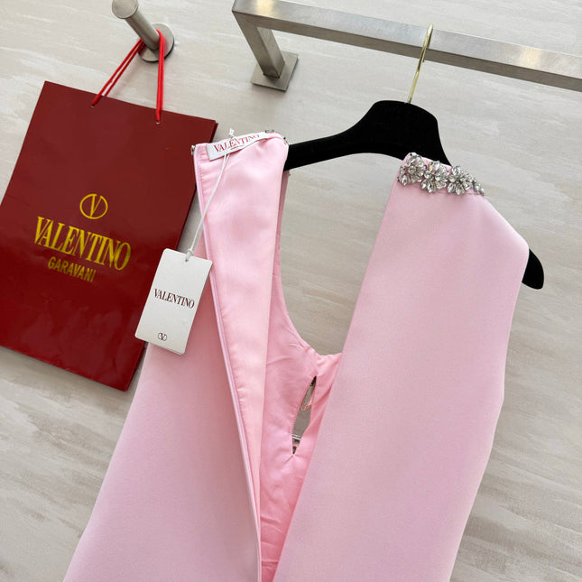 VALENTINO 26S SLEEVELESS MINI DRESS 444