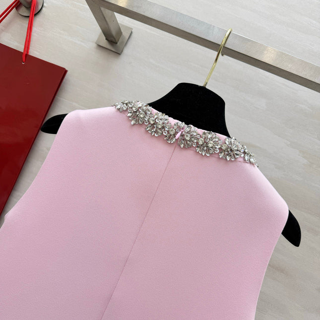 VALENTINO 26S SLEEVELESS MINI DRESS 444