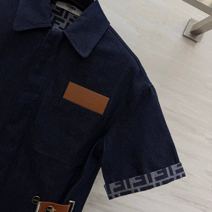 FENDI 26S DENIM DRESS 324