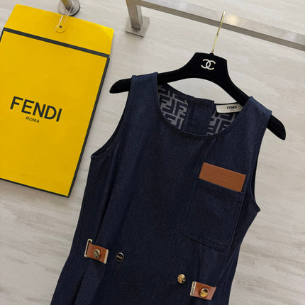 FENDI 26S SLEEVELESS DRESS 323