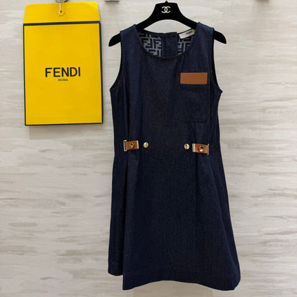 FENDI 26S SLEEVELESS DRESS 323