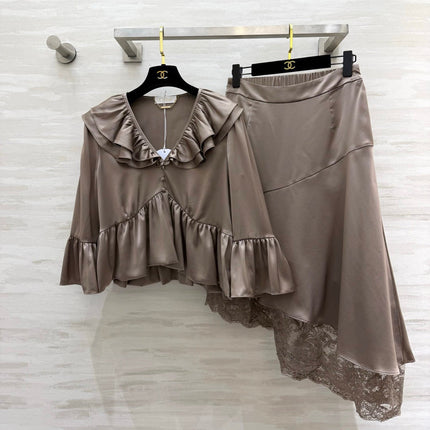 CHLOE 26S TOP AND SKIRT SET STYLE 19