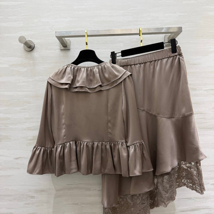 CHLOE 26S TOP AND SKIRT SET STYLE 19