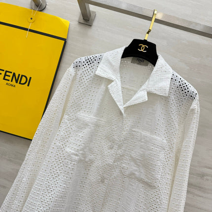 FENDI 26S LONG-SLEEVE SHIRT 306