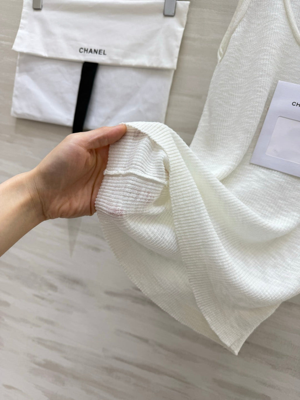 CHANEL 26S KNIT CAMISOLE TOP 1443