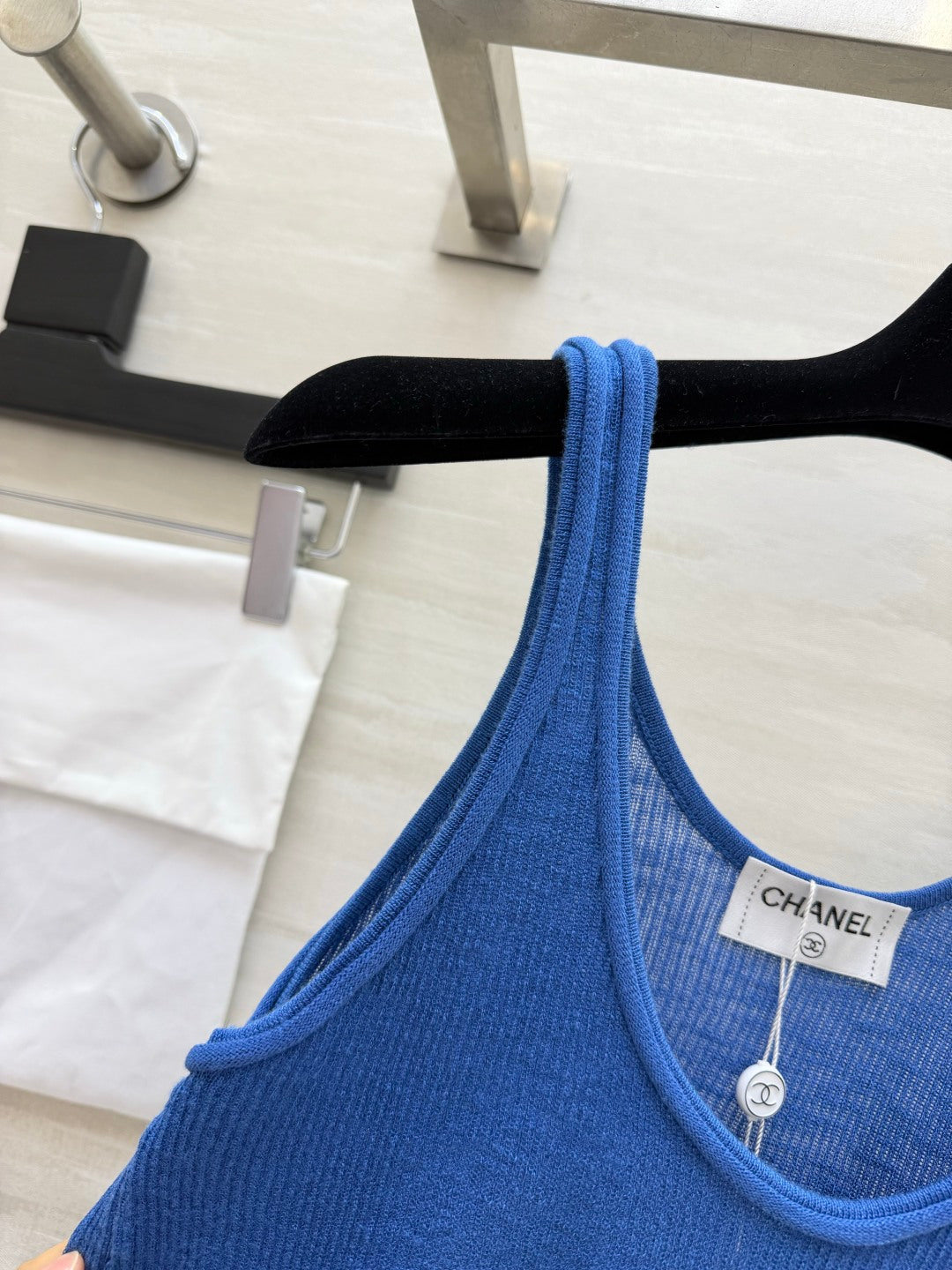 CHANEL 26S KNIT CAMISOLE TOP 1442
