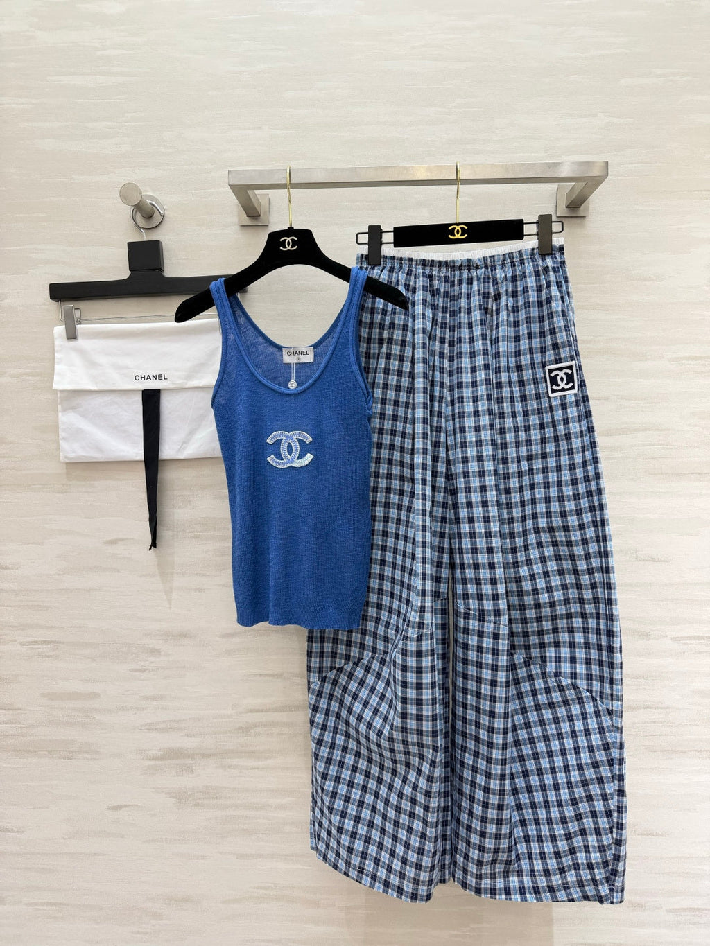 CHANEL 26S KNIT CAMISOLE TOP 1442