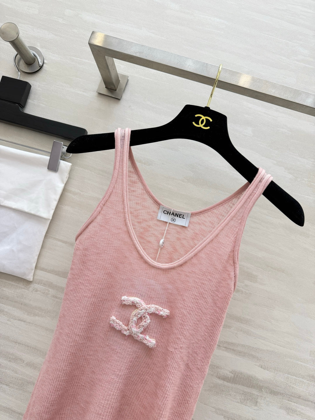 CHANEL 26S KNIT CAMISOLE TOP 1441