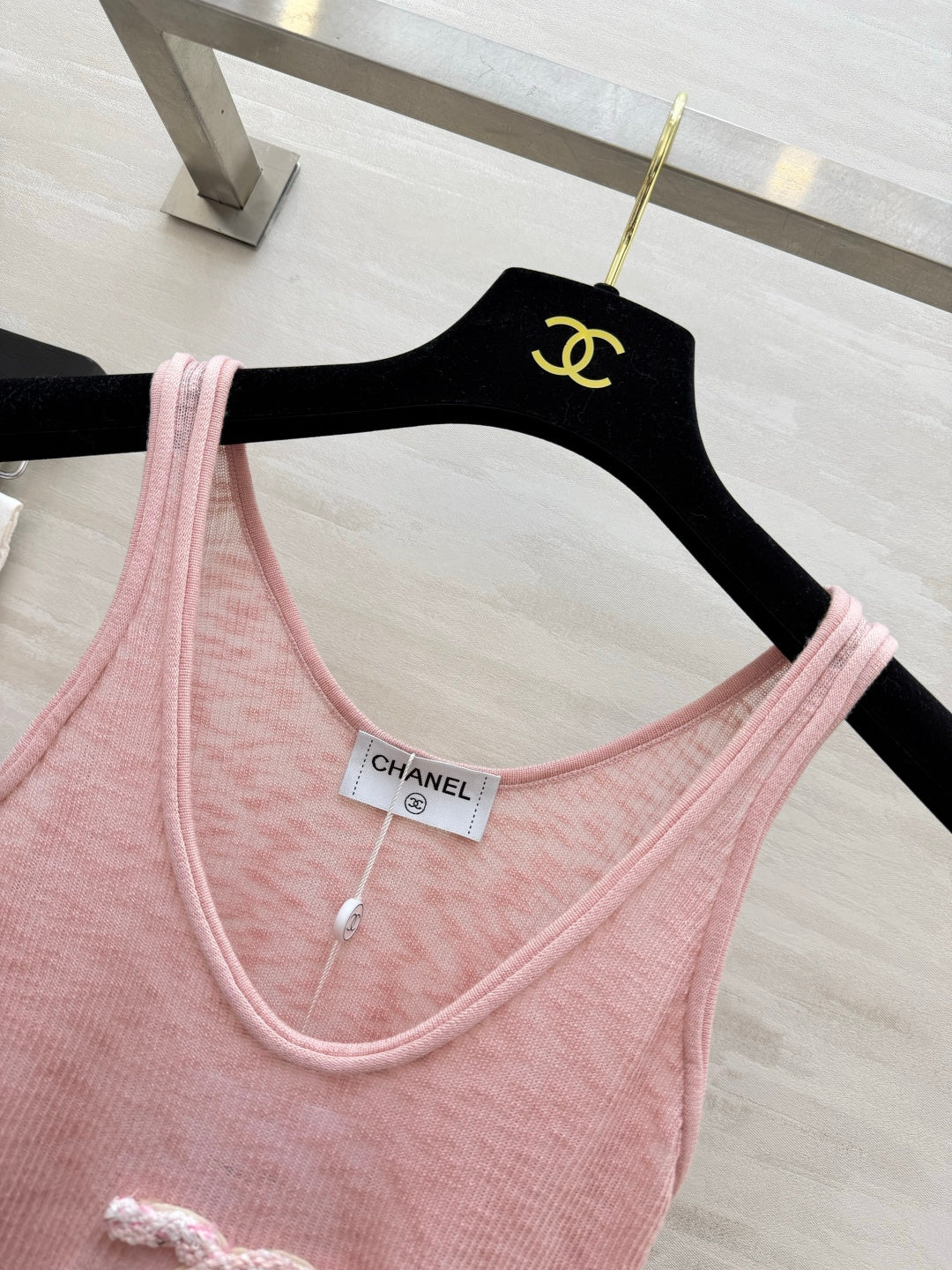 CHANEL 26S KNIT CAMISOLE TOP 1441