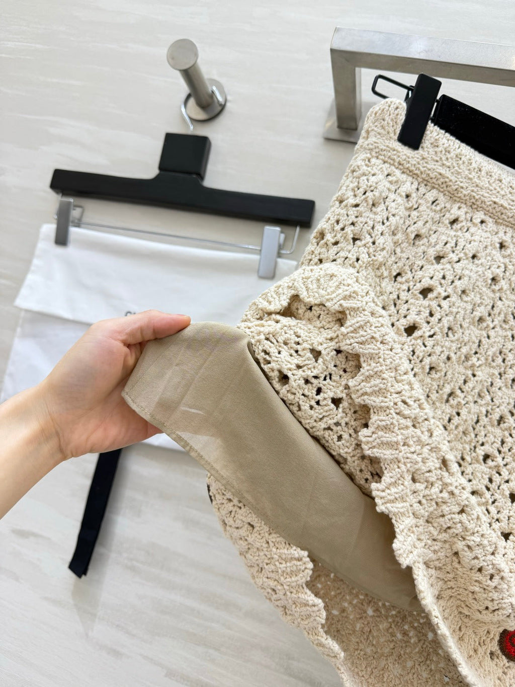 CHANEL 26S KNIT MIDI SKIRT 1423