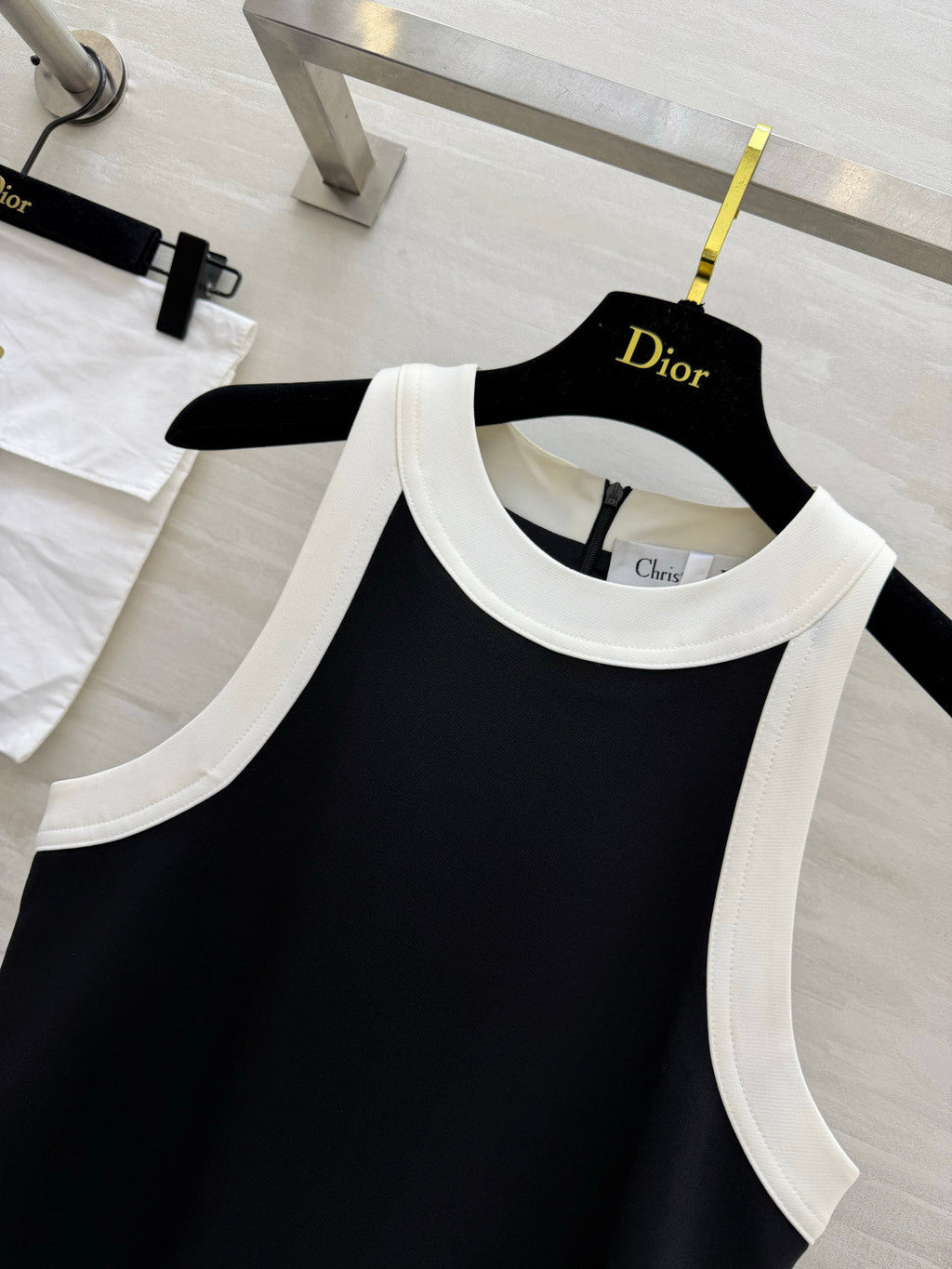 DIOR 26S SLEEVELESS A-LINE DRESS 1401