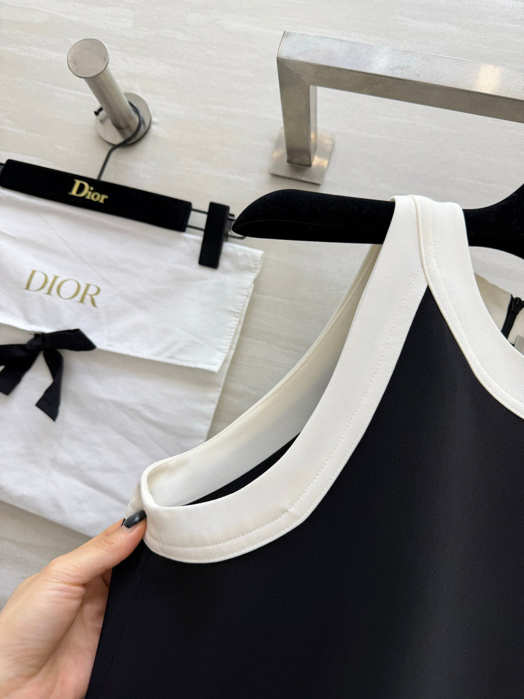 DIOR 26S SLEEVELESS A-LINE DRESS 1401
