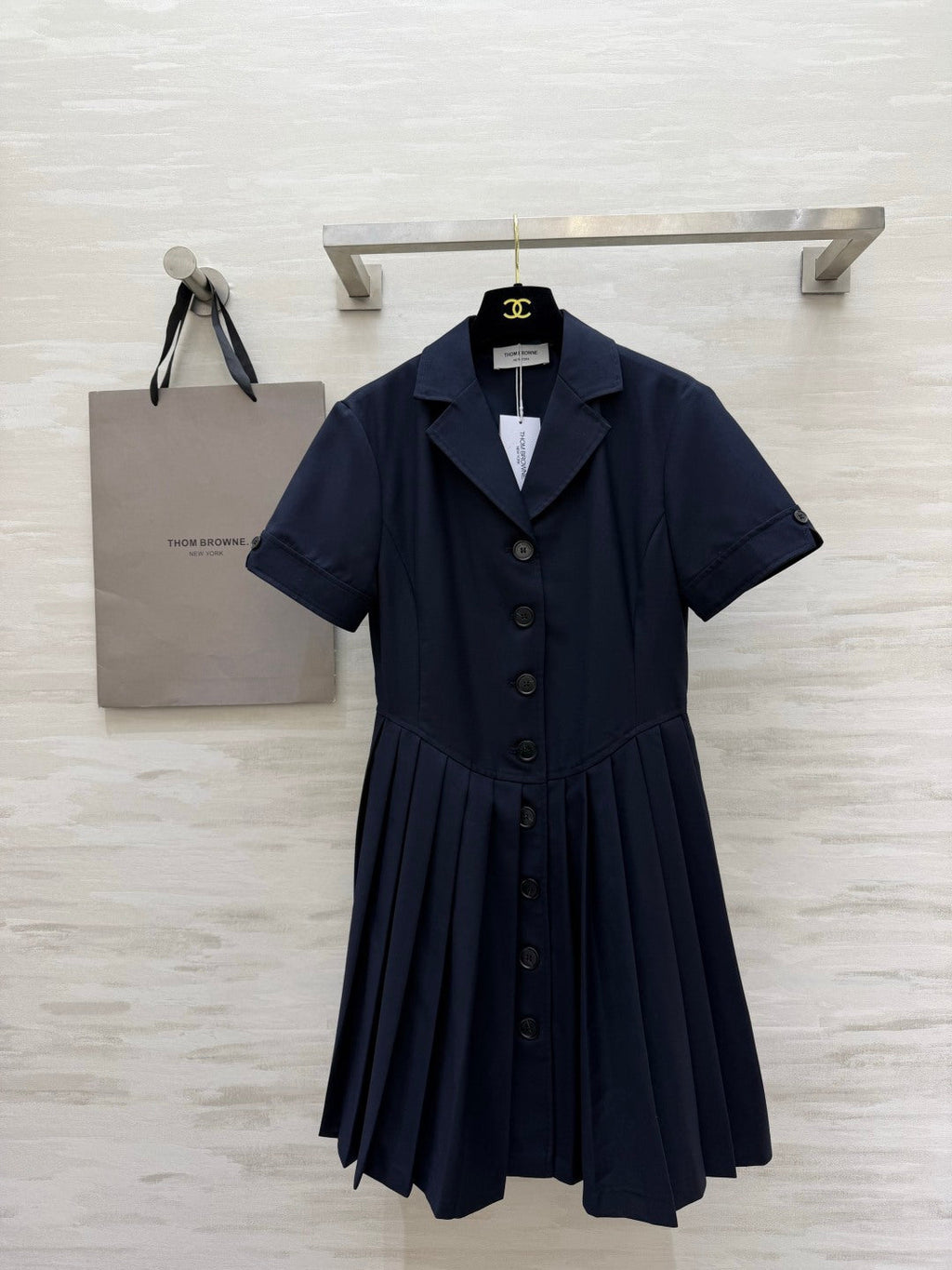 THOM 26S PLEATED DRESS STYLE 222