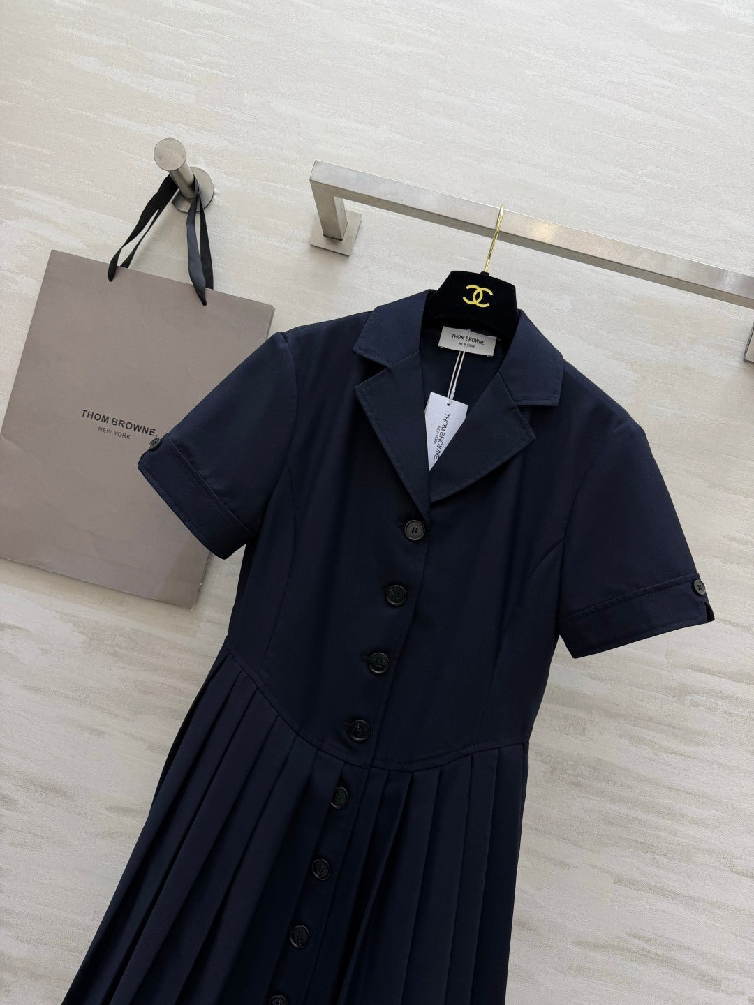 THOM 26S PLEATED DRESS STYLE 222