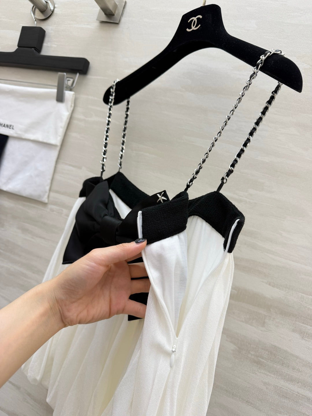 CHANEL 26S BOW CAMI TOP 1478