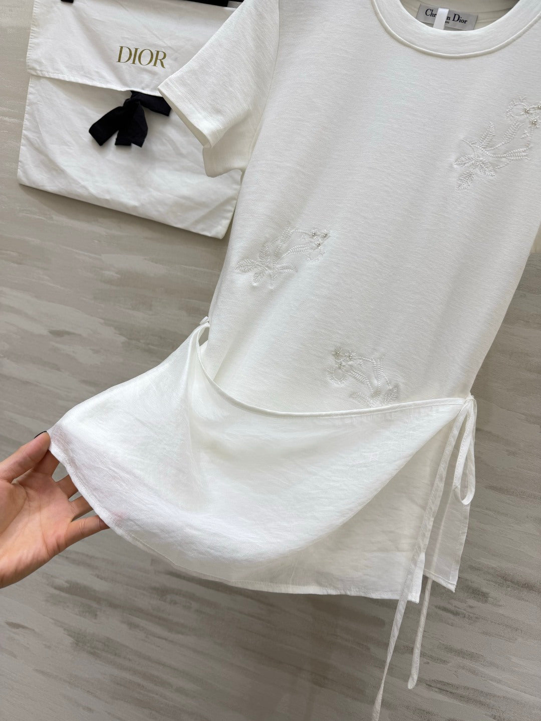 DIOR 26S WRAP T-SHIRT 1433