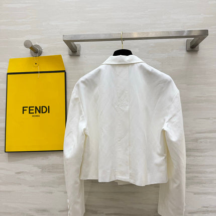 FENDI 26S CROPPED BLAZER 250