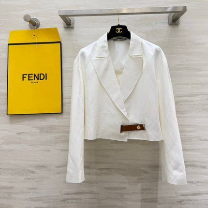 FENDI 26S CROPPED BLAZER 250