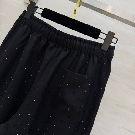 YSL 26S WIDE-LEG DRAWSTRING PANTS 505