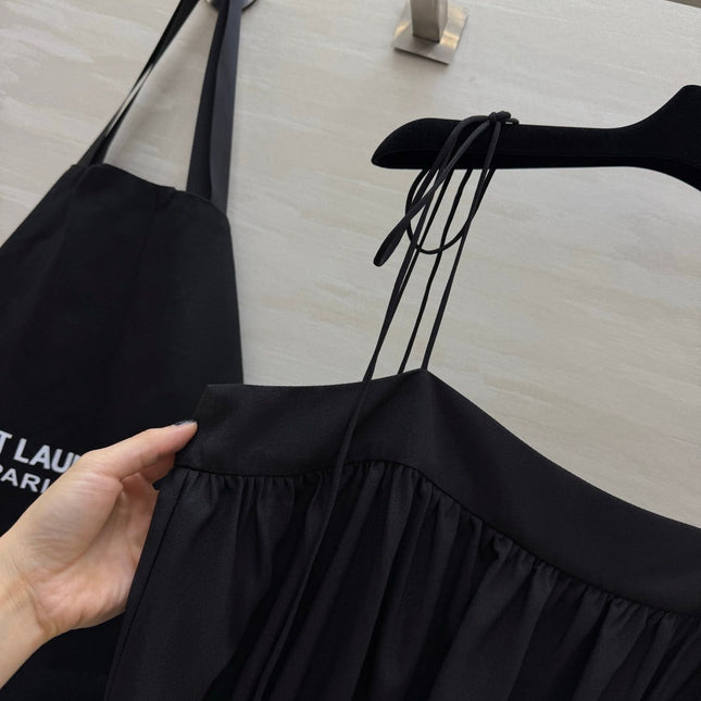 YSL 26S STRAP SLIP DRESS 458