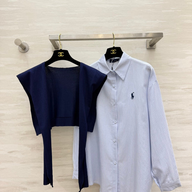 RALPH LAUREN 26S STRIPED SHIRT 708
