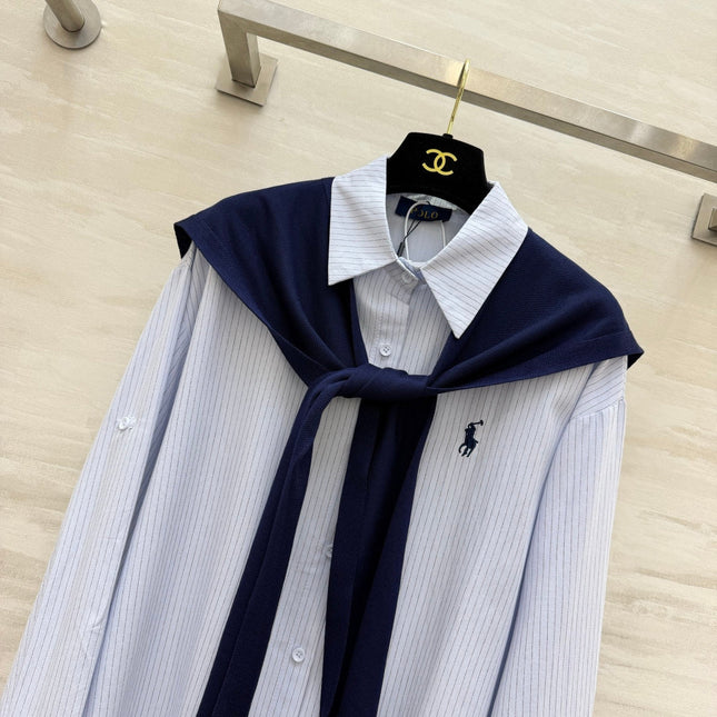 RALPH LAUREN 26S STRIPED SHIRT 708