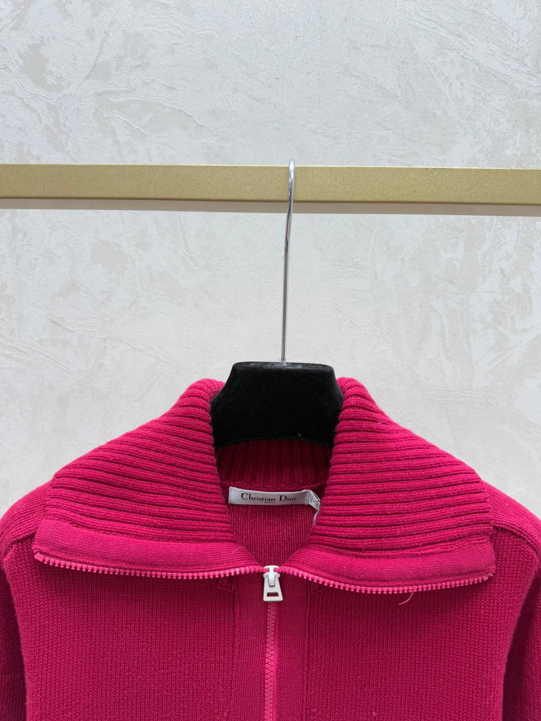 DIOR 25S SHAWL-COLLAR CARDIGAN 642