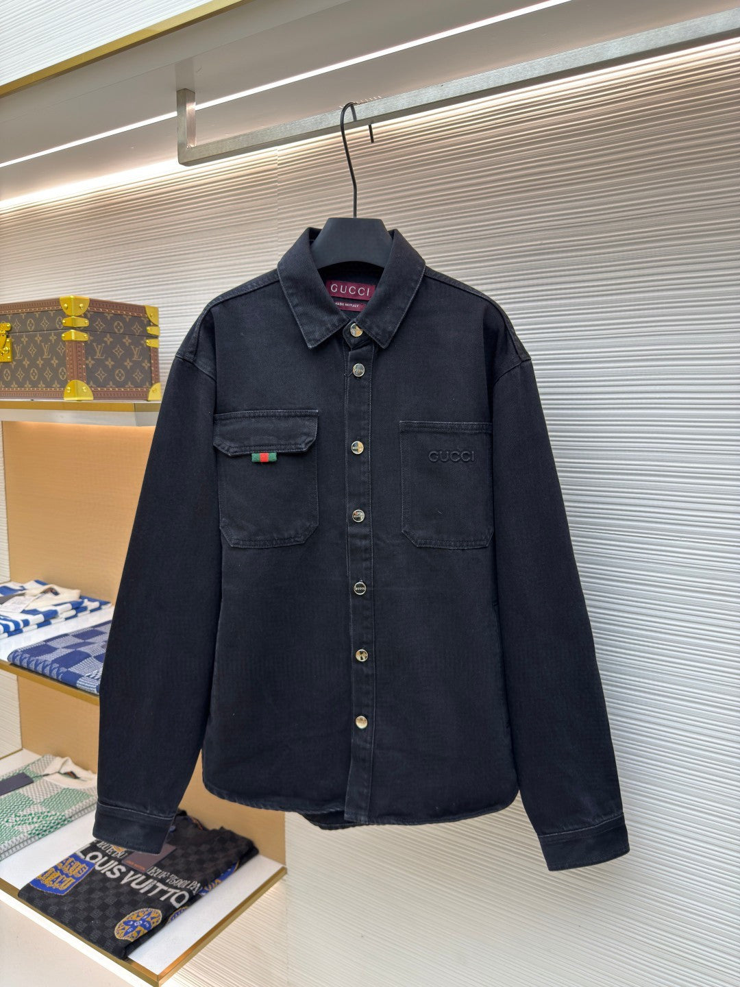 GUCCI 26S DENIM SHIRT 224
