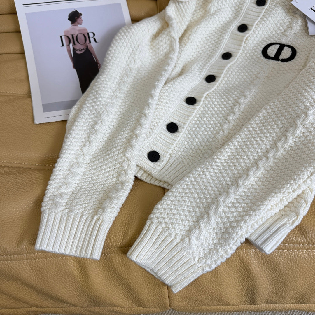 DIOR 25S KNIT CARDIGAN 562