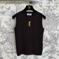 YSL 26S KNIT VEST TOP 385