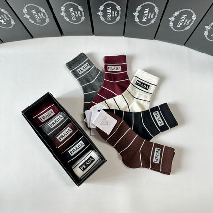 PRADA 26S ANKLE SOCKS 502280 (1 BOX)