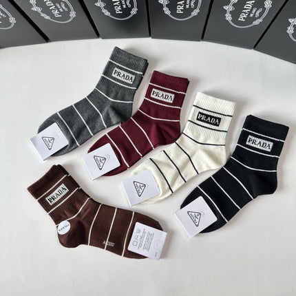 PRADA 26S ANKLE SOCKS 502280 (1 BOX)