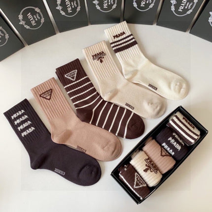 PRADA 26S CREW SOCKS 893688 (1 BOX)