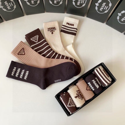 PRADA 26S CREW SOCKS 893688 (1 BOX)