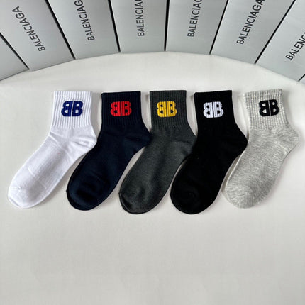 BALENCIAGA 26S ANKLE SOCKS 507976 (1 BOX)