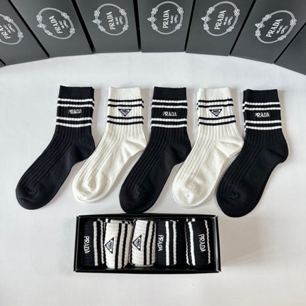PRADA 26S ANKLE SOCKS 546754 (1 BOX)