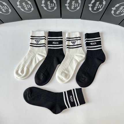 PRADA 26S ANKLE SOCKS 546754 (1 BOX)