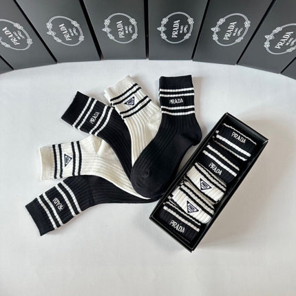 PRADA 26S ANKLE SOCKS 546754 (1 BOX)
