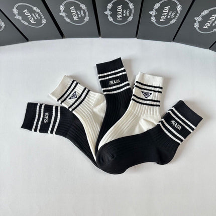 PRADA 26S ANKLE SOCKS 546754 (1 BOX)