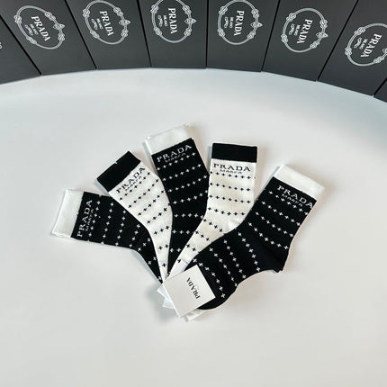 PRADA 26S CREW SOCKS 899329 (1 BOX)